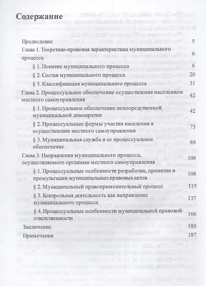 Муниципальный процесс. Монография.-М.:Проспект,2019. - фото 2