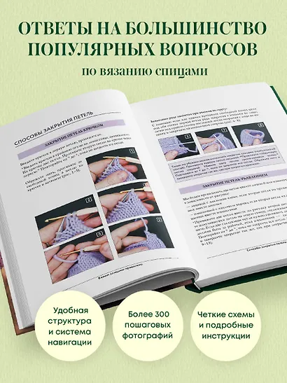 Вяжем спицами правильно. Все техники и приемы просто и наглядно. Самый удобный справочник - фото 5
