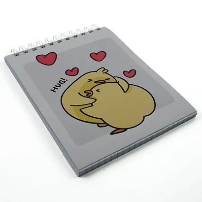 Блокнот А6 60 листов "Цып Цыпыч" спираль - фото 3