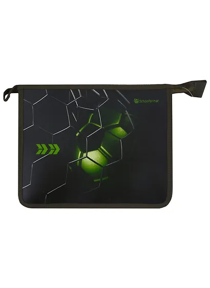 Папка для тетрадей А5 "RUN FASTER" 235*190*50, пластик, молния сверху - фото 1