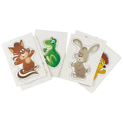 Maxi Пазл для самых маленьких, "Лесные животные" 8 пазлов - фото 2