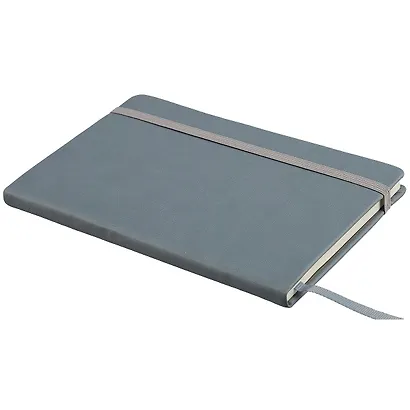 Книга для записей А5 96л лин. "Joy Book. Перед дождем" иск.кожа, тв.переплет, ляссе, резинка, инд.уп. - фото 2