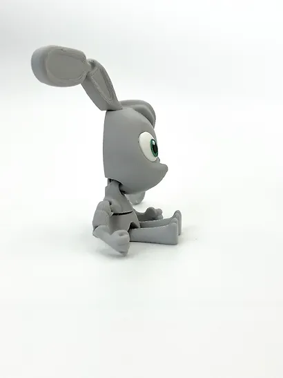 Фигурка 3D Зайчонок Скок (80005999) (6х9х2) - фото 5