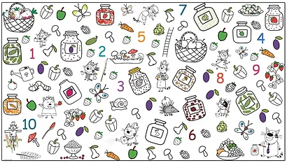 Игра-раскраска «Три кота. Варенье в подвале» - фото 2