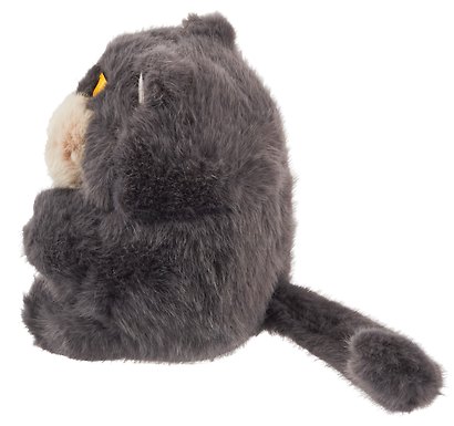 Мягкая игрушка Кот с желтыми глазами (23см) (серый) (12-20251204-NB_117) - фото 3