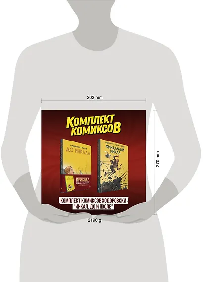 Комплект комиксов Ходоровски "Инкал. До и После" - фото 12