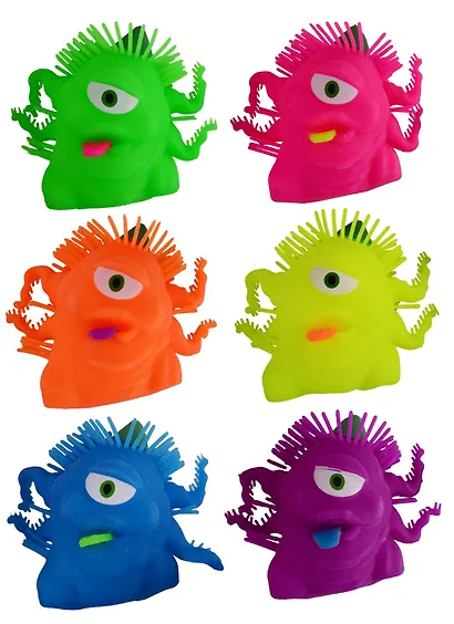 Игрушка 1toy Ё-Ёжик одноглазый инопланетянин со светом Т56229 - фото 2