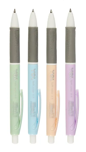 Ручка шариковая Yoi, Soft Сolor, автоматическая синяя 0,5 мм, в ассортименте - фото 6