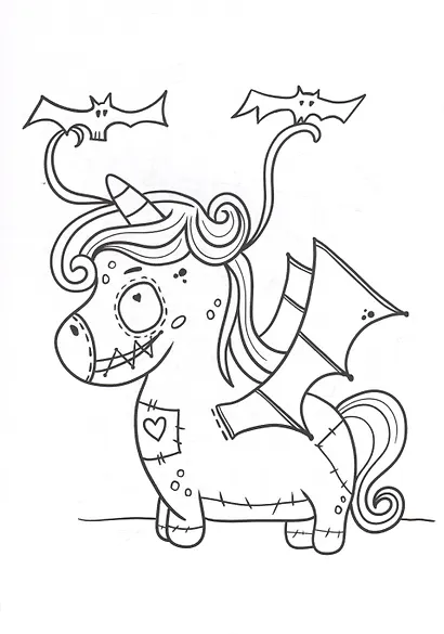 РАСКРАСКА - СТРАШИЛКА. НЯШНЫЕ МОНСТРЫ - фото 5