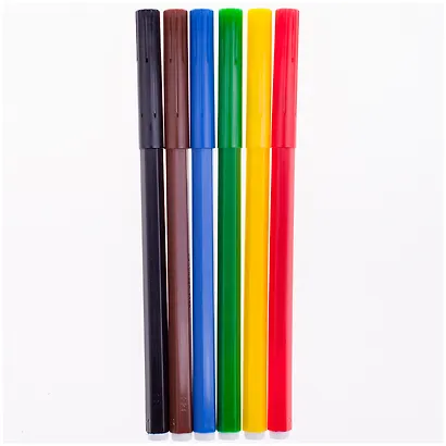 Фломастеры Centropen, 6 цветов - фото 3