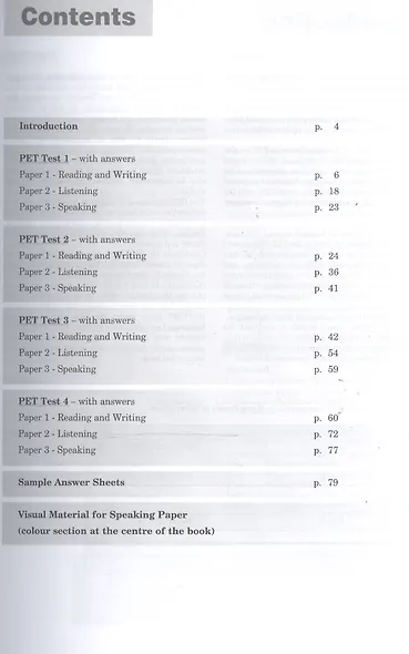 Practice Tests for the PET. Students Book 1 - фото 2
