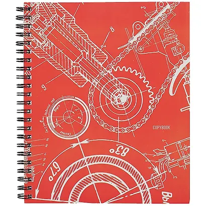 Тетрадь в клетку Listoff, "Чертежи", 96 листов, в ассортименте - фото 3