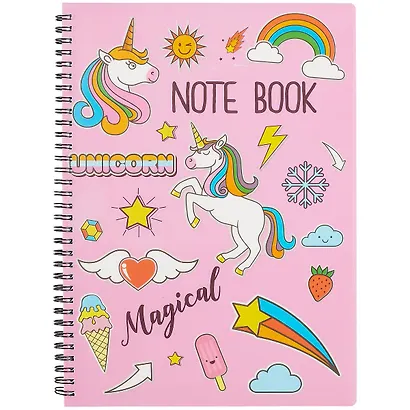 Тетрадь в линейку Trees Yiwu, Style, А4, 80 листов, в ассортименте - фото 1