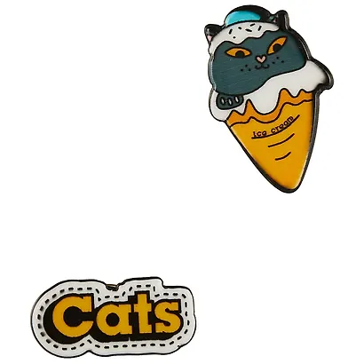 Набор значков Cats (акрил) - фото 2