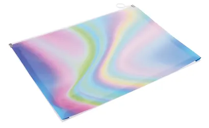 Папка на молнии А4 "Градиент" с расширением, пластик - фото 4