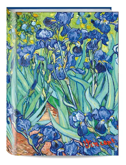 Обложка пластиковая универсальная. Ван Гог. Ирисы (маленький формат) - фото 2