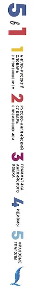 Английский язык. 5 в 1: Англо-русский словарь с произношением. Русско-английский словарь с произношением. Грамматика английского языка. Идиомы. Фразовые глаголы - фото 4