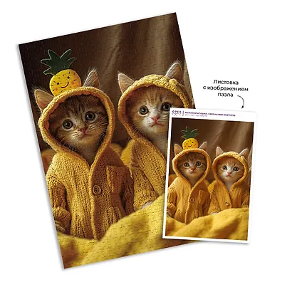 Пазл "ФРЕЯ" "Рыжие братишки", 500 элементов - фото 4