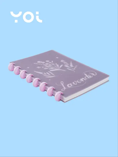 Тетрадь общая «Lavender» в ассортименте, 80 листов в клетку, А5 - Yoi - фото 3