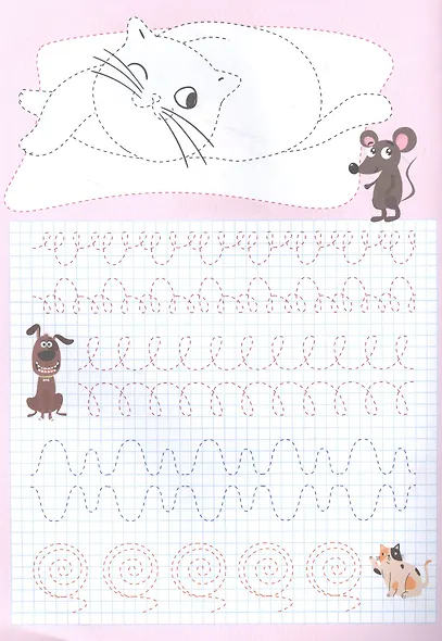 ПРОПИСИ-ПОМОЩНИКИ. ДЛЯ ДЕВОЧЕК - фото 3