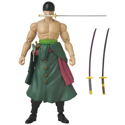 Экшн-фигурка Bandai Ван Пис Зоро Трехмечевой стиль (17см) (67778) - фото 9