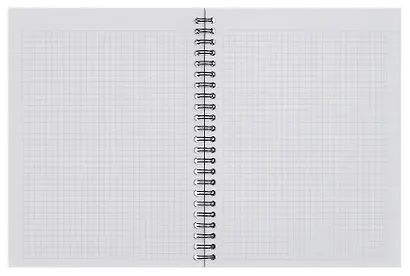 Тетрадь «Peony», 80 листов в клетку, пудровый, спираль - фото 2