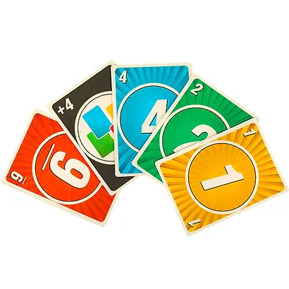 UNO-минута. Карточная игра UNO. 72 карты, 92х130х22 мм, Умные игры - фото 3