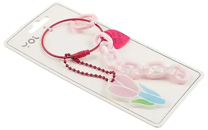 Брелок с карабином и подвесками Цветок (пластик) (Yoi) (12-4305-Y8) - фото 4