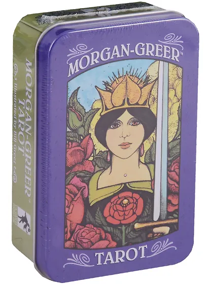 Таро Аввалон, Morgan-Greer Tarot Моргана-Грира Таро (карты на англ. яз. в жестяной коробке) (ПИ) - фото 1