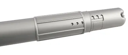 Тубус для чертежей телескопический D94мм L680-1100мм на шнурке, серый, Стамм - фото 6