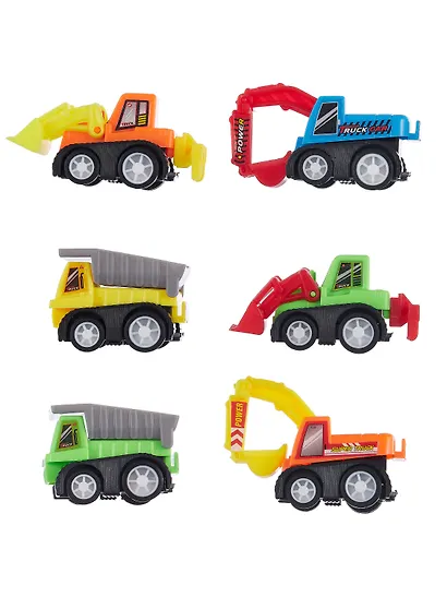 Набор инерционных машин строительных (6шт) (15-02328-3988-6А) - фото 7