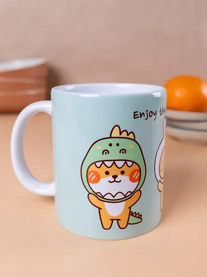 Кружка Kawaii Зверюшки (керамика) (330мл) - фото 9