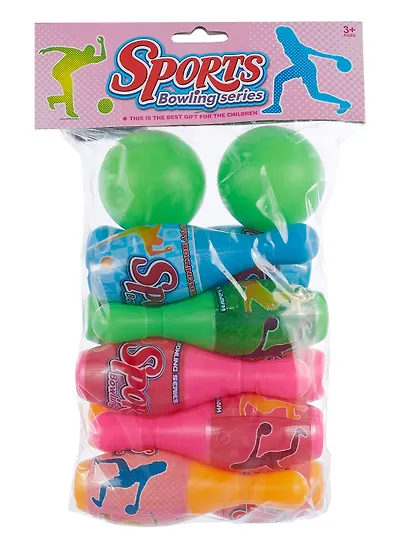 Набор для игры в боулинг "Sports" (10 кеглей, 2 мяча) - фото 4