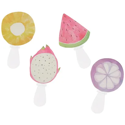 Блок самоклеящейся бумаги «Фрукты», 30 листов, 7 х 5 см - фото 5