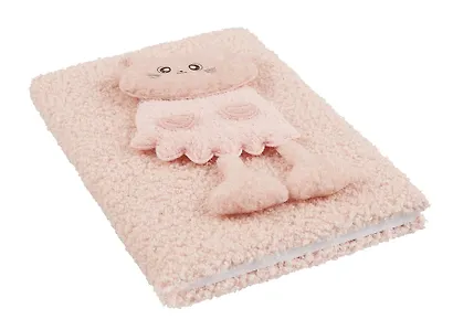 Книга для записей А5 80л лин. с мехом "Котятки" с мехом, ассорти - фото 3