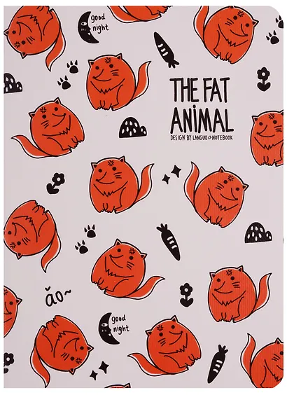 Записная книжка «Fat animals», 24 листа, А6 - фото 3