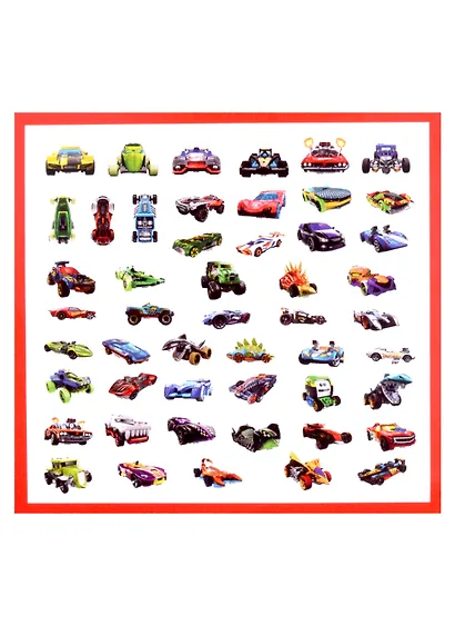 Набор виниловых наклеек "Хот вилс" - фото 2