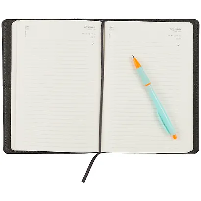 Ежедневник недатированный "Напплак/Лэвелюр", А5, 160 листов, серый - фото 3