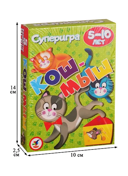 Настольная игра «Суперигра Кош-мыш», Дрофа-Медиа - фото 3