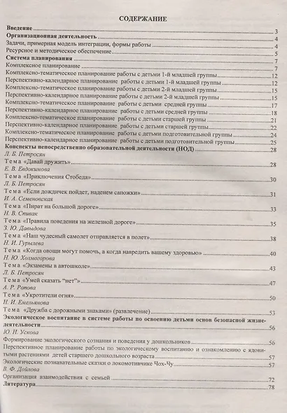 Организация освоения опыта безопасного поведения с детьми 2-7 лет: планирование, цикл занятий - фото 2