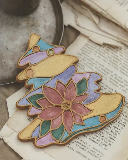 Пряничная страна. Уроки, шаблоны, секреты мастерства. - фото 7