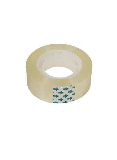 Лента клейкая 18мм*33м прозрачная - фото 1