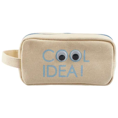 Сумочка на молнии Слоганы с бегающими глазками (19,5х10) (ПВХ бокс) - фото 2