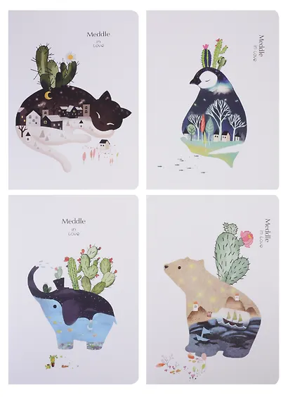 Тетрадь В5 "Meddle in Love", 36 л, линейка - фото 2