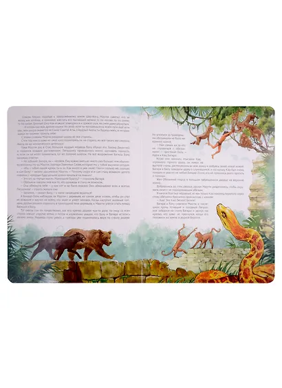 книги на картоне МАКСИ 235х315 7 разворотов. Маугли - фото 5