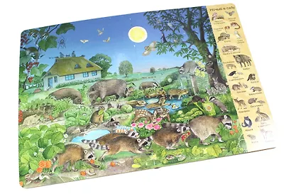 Виммельбух. Животные и их детеныши (ил. К. Хенкель) - фото 6