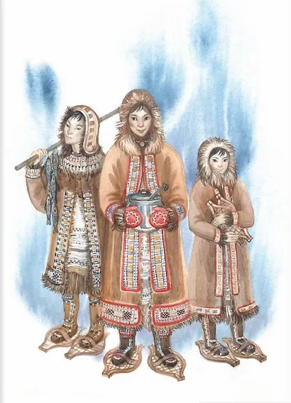 Сказки народов России. Эвенские сказки мудрой Нулгынэт. - фото 8