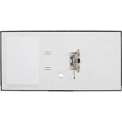 Папка архивная 70мм А4 "Business" арочн.механизм, черный - фото 3