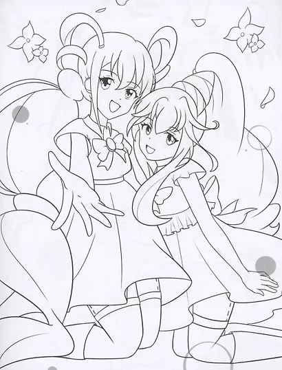 Аниме-раскраска. Косплей - фото 4