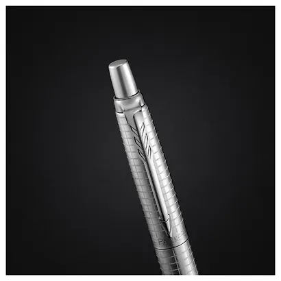 Ручка шариковая "Jotter 70th Stainless Steel CT" синяя, Parker - фото 7